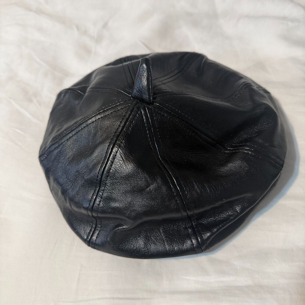 Leather Beret